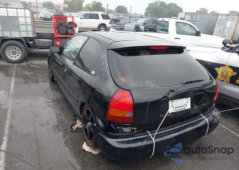 1998 Honda Civic Dx из США, поврежденный, VIN 2HGEJ6341WH111909